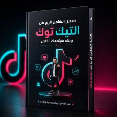 غلاف كتاب الدليل الشامل للربح من تيك توك وبناء مجتمعك الخاص PDF